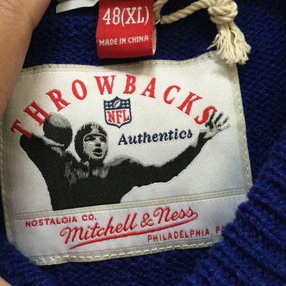 NWT! Mitchell & Ness Dallas Cowboy Sweater - Picture 5 of 6